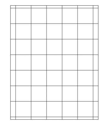 1.5" x 1.5" Freezer label template