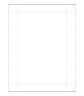 6.25" x 2.25" Freezer label template