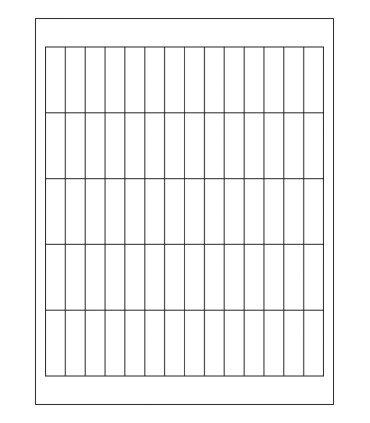 0.567" x 1.875" Freezer label template