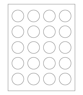 1.5" Xtra permanent label template