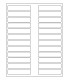 3.5" x 0.75" Xtra permanent label template