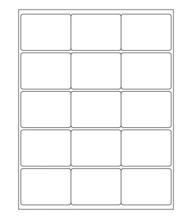 2.75" x 2" Xtra permanent label template