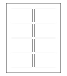 3.375" x 2.125" Latex label template