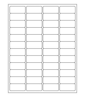 1.9375 x 0.875 Latex label template