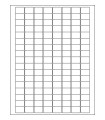 0.875" x 0.625" Removable  Labels - White Uncoated Matte Paper with Removable Adhesive