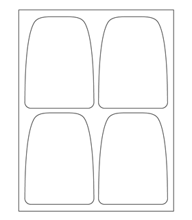 3.791" x 5" Removable label template