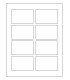 3.375" x 2.125" Standard paper label template