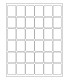1.25" x 1.625 Standard paper label template