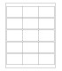2.75" x 1.875" Standard paper label template