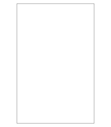 11" x 17" Standard paper label template