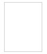 8.5" x 11" Standard paper label template