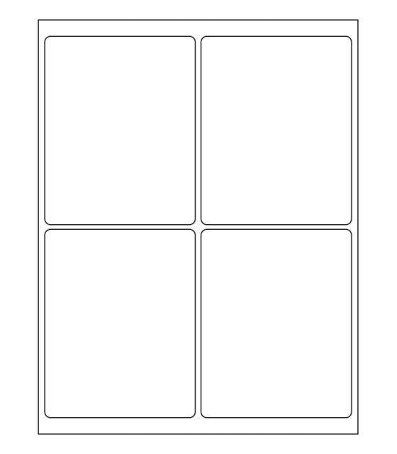 Brown paper printable labels