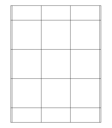 2.75" x 2.75" Blockout Label Template