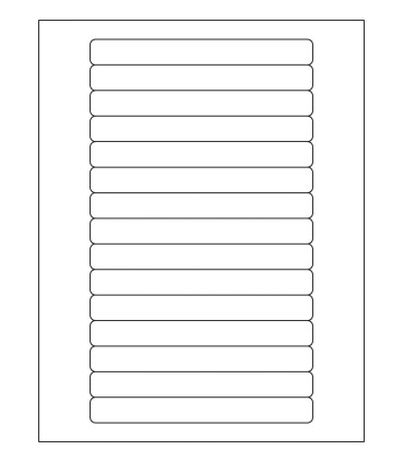 5.813" x 0.688" Freezer label template