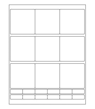 2.75" x 2.75" Freezer label template