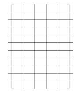 1.5" x 1" Inkjet gloss label template