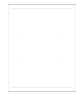 1.5" x 2" Inkjet gloss label template