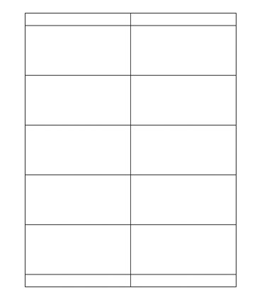 4.25" x 2" Xtra permanent label template