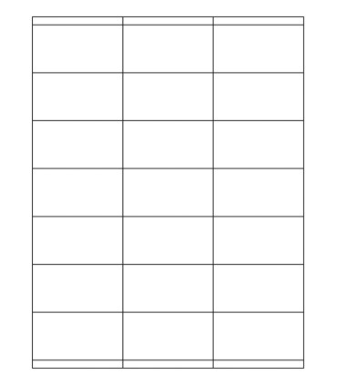 2.833" x 1.5" Xtra permanent label template