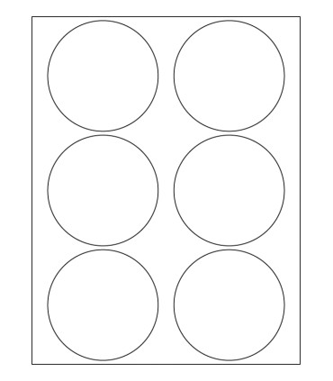 3.5" Latex label template