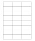 2.833" x 1.375" Standard paper label template